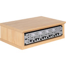 Gator Frameworks Elite Series Furniture Desktop 2 RU Studio Rack (Natural Maple Matte)