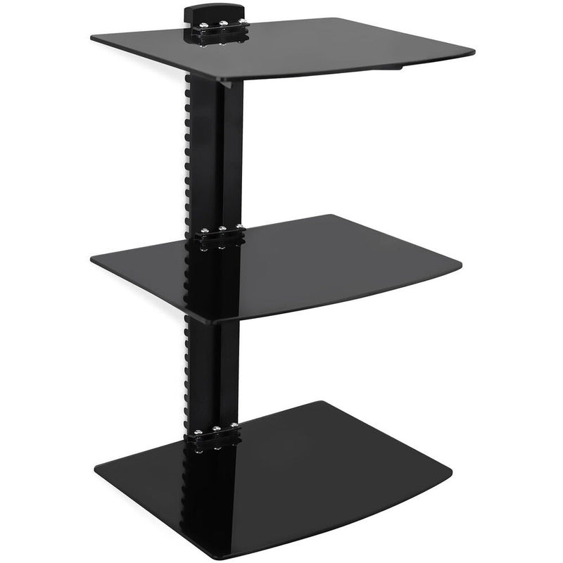 Mount-It! Floating Wall-Mounted Three-Shelf Stand