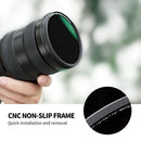 K&F Concept Nano-X Magnetic Filter with Adapter Ring & Lens Cap (72mm, 6-Stop)