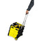 Mount-It! Rolling Utility Cart  Folding And Collapsible Hand Crate On Wheels (Black and Yellow)
