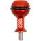 Ultralight Ball Adapter with 1.75" x 1/4"-20 Bolt and Washer for Handles (Splashy Red)