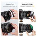 K&F Concept Nano-X Magnetic Black Mist Filter 1/4 with Adapter Ring & Lens Cap (52mm)