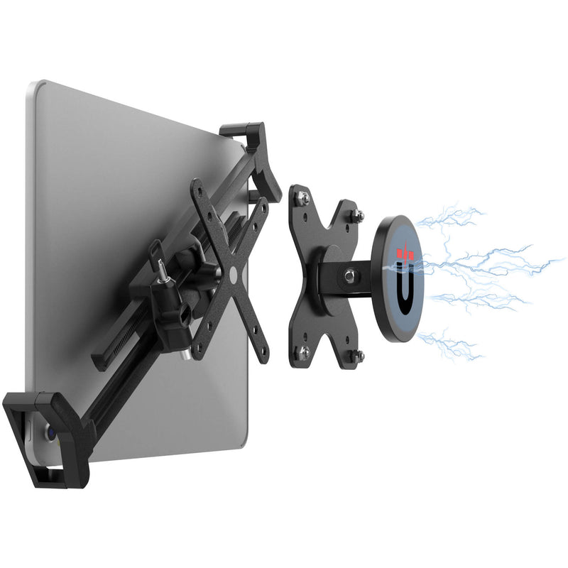 CTA Digital Heavy-Duty Magnetic Mount with Universal Security Tablet Holder