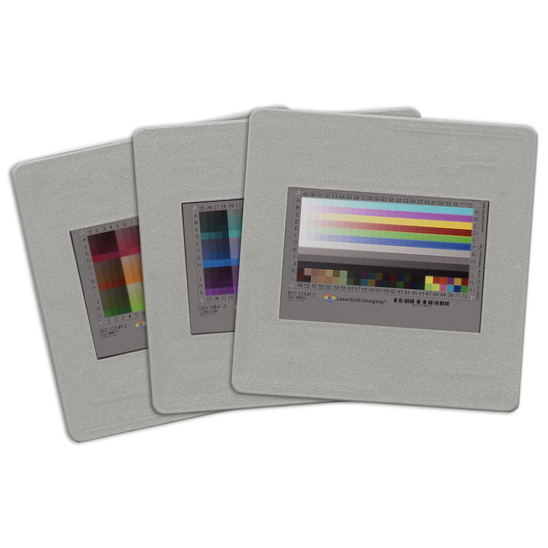 LaserSoft Imaging Filmscanner Set Advanced 3-Slide Color Calibration Target (35mm Transparency FUJI)