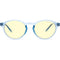 GUNNAR Attach&eacute; Computer Glasses (Blue Crystal Frame, Amber Lens Tint)