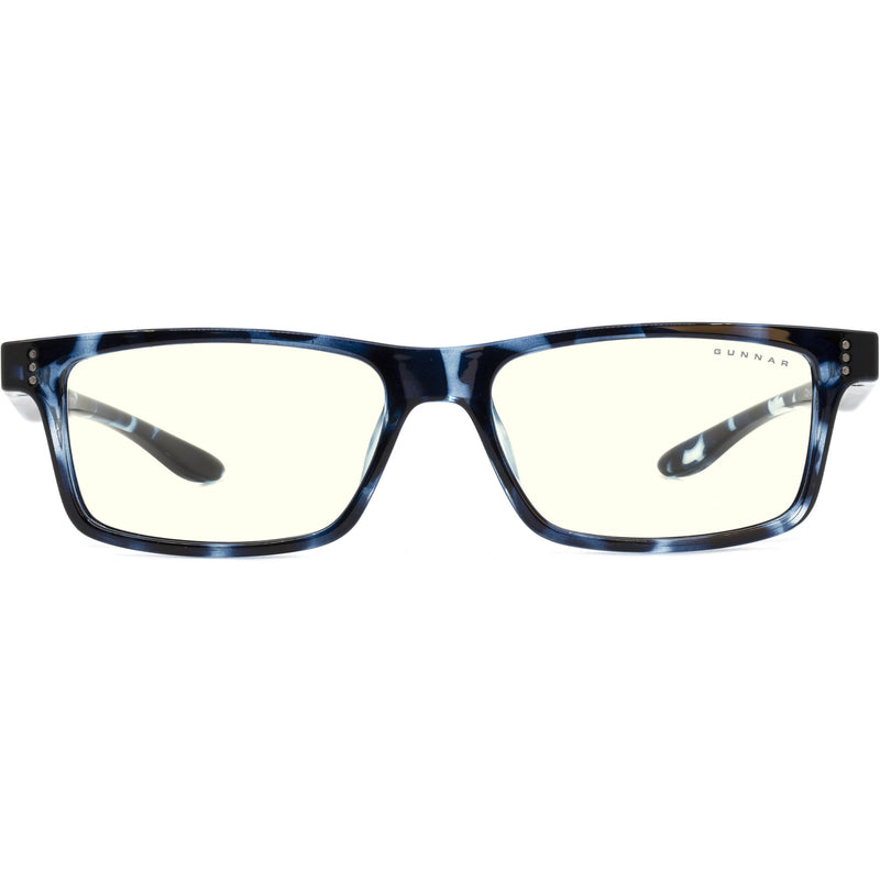 GUNNAR Cruz Kids Large Glasses (Navy Tortoise Frame, Clear Lens Tint)