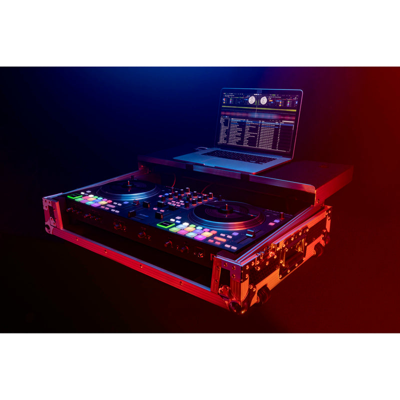 Headliner Flight Case for RANE DJ ONE with Laptop Shelf and Wheels