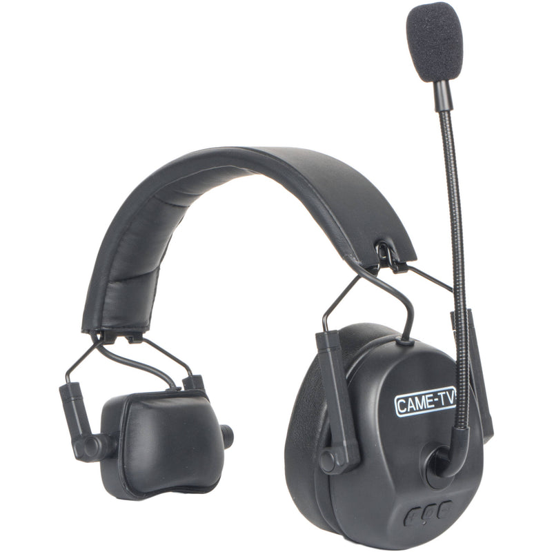 CAME-TV Kuminik8 Single-Ear Remote Headset for Full-Duplex Wireless DECT Intercom (1.78 to 1.93 GHz, US)
