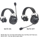 CAME-TV Kuminik8 Single-Ear Remote Headset for Full-Duplex Wireless DECT Intercom (1.78 to 1.93 GHz, EU)