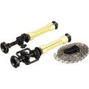 Impact Varidrive with Black/Gray/Red/Silver Metal Chains and Quad Hook Kit