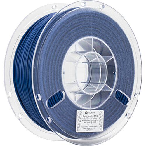 Polymaker PolyLite PETG 3D Printing Filament 2.2 lb (2.85mm Diameter, Blue)