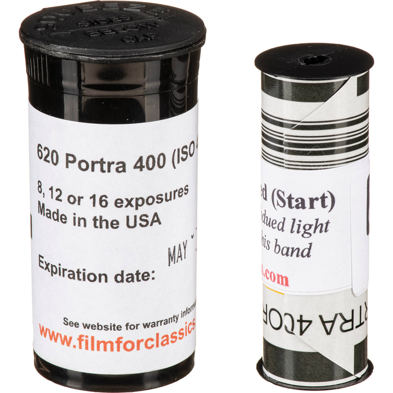 Film for Classics Professional Portra 400 Color Negative Film (620 Roll Film)