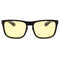 GUNNAR Intercept Gaming Glasses (Onyx Frame, Natural-Focus Lenses, Amber Lens Tint)