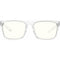 GUNNAR Intercept Gaming Glasses (Crystal Frame, GUNNAR-Focus Lenses, Clear Lens Tint)