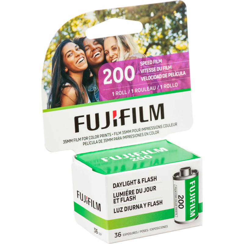 FUJIFILM 200 Color Negative Film (35mm Roll Film, 36 Exposures)