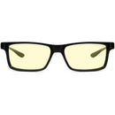 GUNNAR Vertex Gaming Glasses (Onyx Frame, Natural-Focus Lenses, Amber Lens Tint)