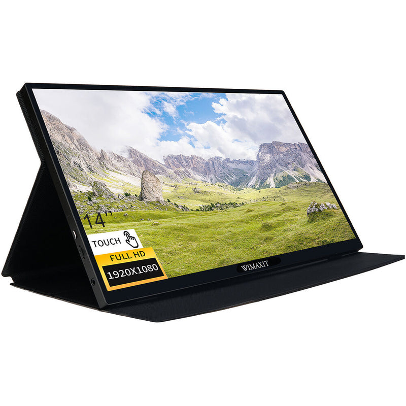 Wimaxit M1400CT 14" 16:9 FreeSync HDR Portable Multi-Touch IPS Monitor