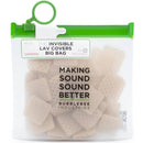 Bubblebee Industries Invisible Lav Covers Original Mesh Big Bag Kit with Tape Roll (40-Pack, Beige)