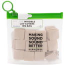 Bubblebee Industries Invisible Lav Covers Moleskin Big Bag Kit with Tape Roll (120-Pack, Beige)