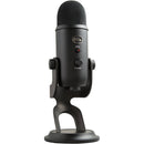 Blue Yeti Microphone & G502 HERO Gaming Mouse Value Kit (Blackout Mic)
