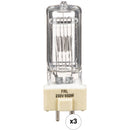 Impact FRL CP/89 Lamp (650W, 220-230V, 3-Pack)