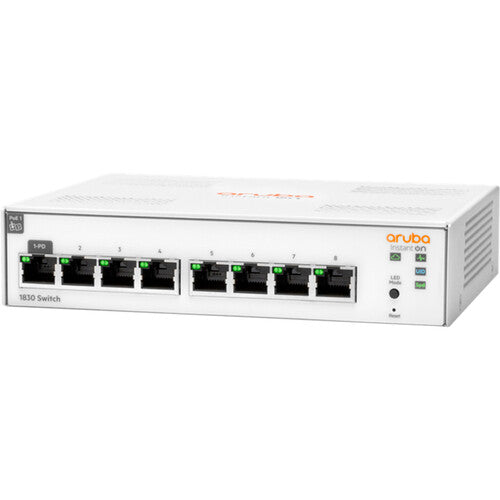 HPE Networking Instant On 1830 JL810A 8-Port Gigabit Managed Network Switch