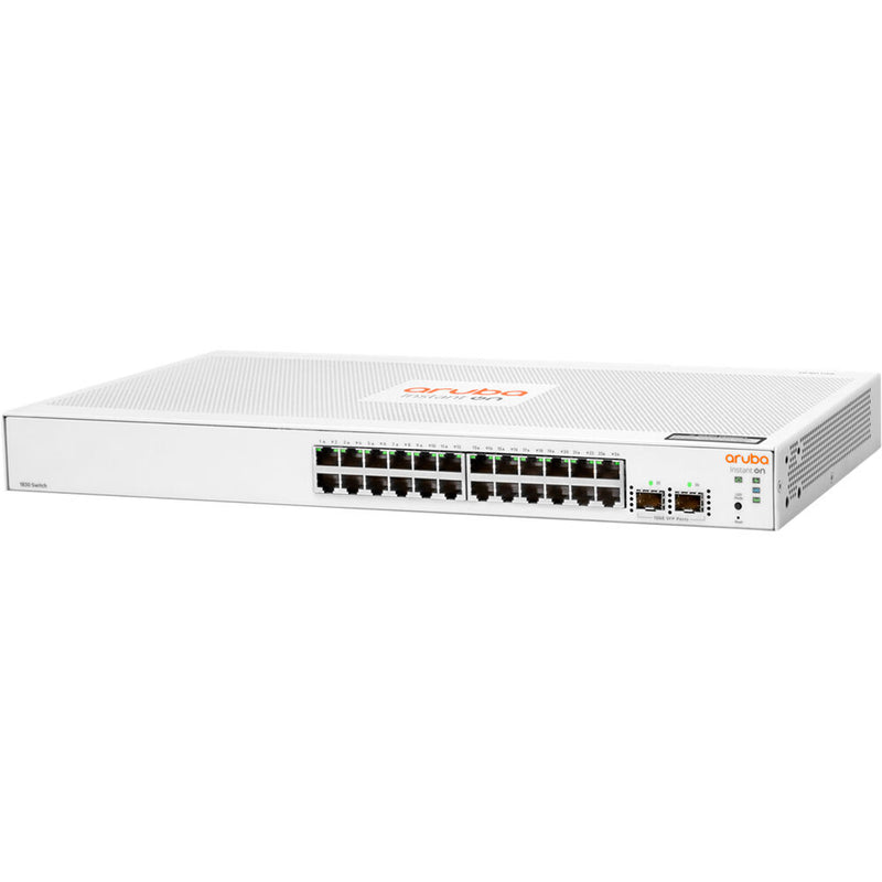 HPE Networking Instant On 1830 JL812A 24-Port Gigabit Managed Network Switch with SFP
