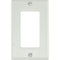 FSR SS-DPLT1-WHT Decora Wall Plate (1-Gang, White)