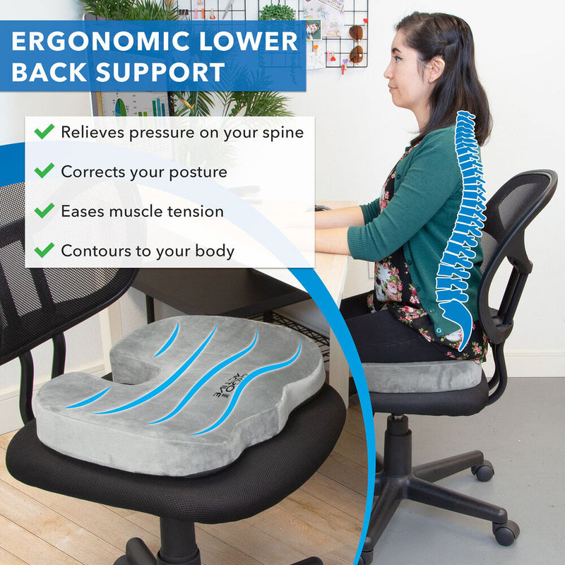 Mount-It! ErgoActive Cooling Gel Seat Cushion