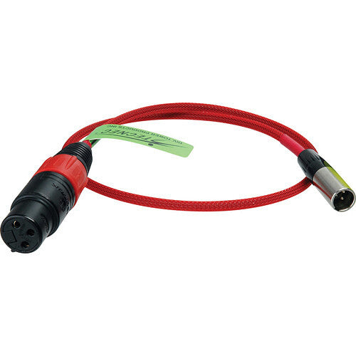 Laird Digital Cinema Mini XLR Male to XLR Female Analog for Red One Camera Audio Input Cable - 5 Foot