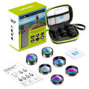 Apexel 6-in-1 Smartphone Lens Kit