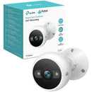 TP-Link KC420WS Kasa Cam Outdoor 4MP Wi-Fi Security Camera with KD110 Kasa Smart Doorbell
