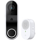 TP-Link KC420WS Kasa Cam Outdoor 4MP Wi-Fi Security Camera with KD110 Kasa Smart Doorbell