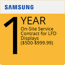 Samsung 1-Year Onsite Service for Large Format Displays ($500.00-$999.99)