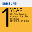 Samsung 1-Year Onsite Service for Large Format Displays ($1000.00-$1499.99)