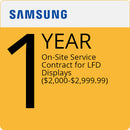 Samsung 1-Year Onsite Service for Large Format Displays ($2000.00-$2999.99)