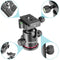 Neewer Arca-Type Ball Head with QR Plate (Blue and Black)
