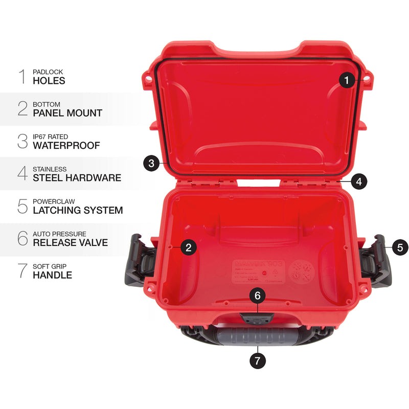 Nanuk 903 Case (Red)