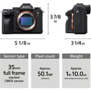 Sony a1 Mirrorless Camera with 50mm f/1.4 Lens and Performance Kit