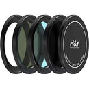 H&Y Filters Magnetic Filter Kit for FUJIFIULM X-100V (Black)