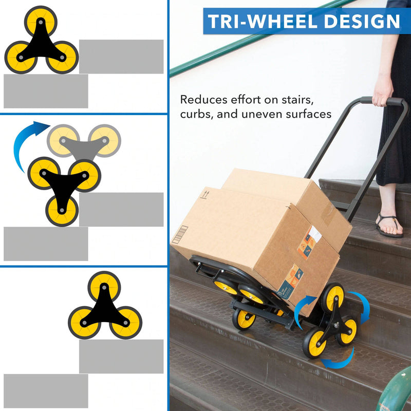 Mount-It! Stair Climber Hand Truck