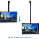 Mount-It! MI-509L Full Motion Ceiling Mount for 32 to 70" Displays