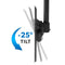 Mount-It! Large Full Motion Ceiling TV Mount for 32 to 70" Displays