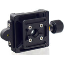 Desmond DAC-50CA Bi-Directional 50mm QR Clamp for Arca-Type QR Plates with Removable Arca-Type Base Mounting Plate