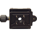 Desmond DAC-50CAM Bi-Directional 50mm QR Clamp for Arca-Type QR Plates with Removable Arca-Type&nbsp;and Manfrotto Base Mounting Plate