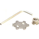 Desmond Leveling Base with Butterfly Lock Collar (90mm)