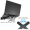 Mount-It! Clamp-On Laptop Tray with Safety Straps