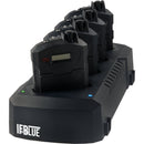 IFBlue IFBR1C 4-Person Bodypack IFB Receiver Kit with Charging Dock (B1: 537 to 614 MHz)