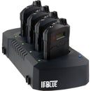 IFBlue IFBR1C 4-Person Bodypack IFB Receiver Kit with Charging Dock (A1: 470 to 537 MHz)