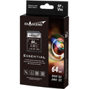 Exascend 64GB Essential UHS-II SDXC Memory Card